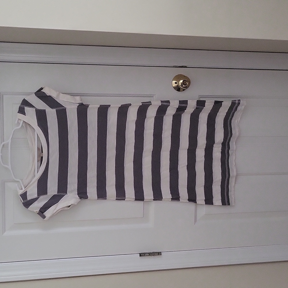 NWOT Banana Republic Rugby Stripe T-Shirt Dress, Size S